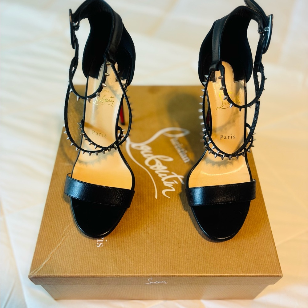 Christian Louboutin Black Stiletto Heels - Picture 3 of 6